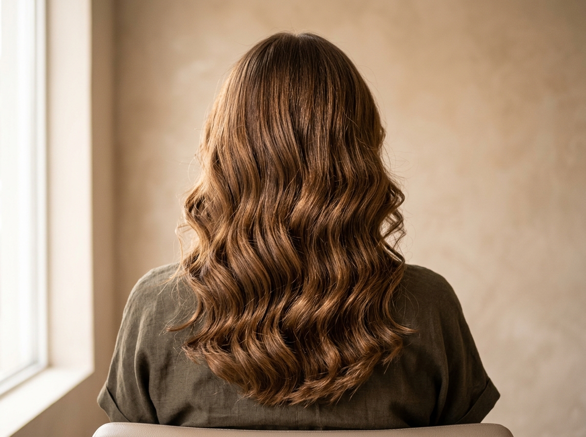Brushing wavy souple et brillant